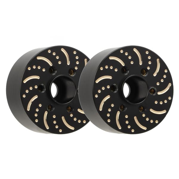 Messinghjulvægte 6 Huls Hex Nav Adapter til 1.9in 2.2in Beadlock Fælg 22mm