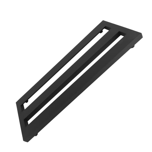 Gitarreffektpedalbräda i aluminiumlegering, bärbar extra stor gitarrpedalbräda med väska PB 2