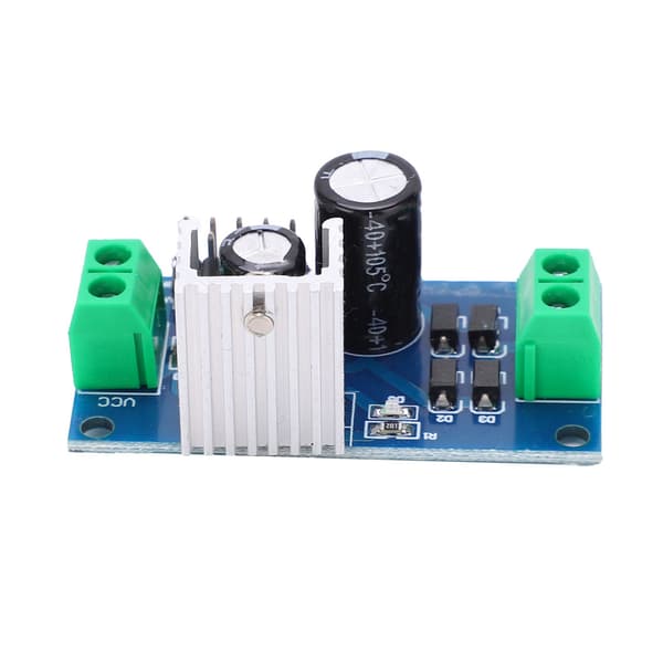 Stabiliserad Strömförsörjningsmodul 12V 1.2A L7812 LM7812 Spänningsregulator PCB