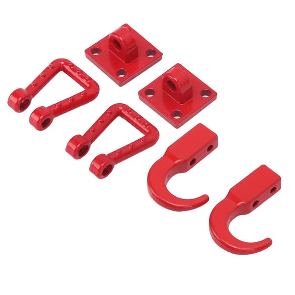 Metal Bugseringsspænde D-sjækler til Tamiya CC01 1/10 RC Crawler Opgraderingsdele
