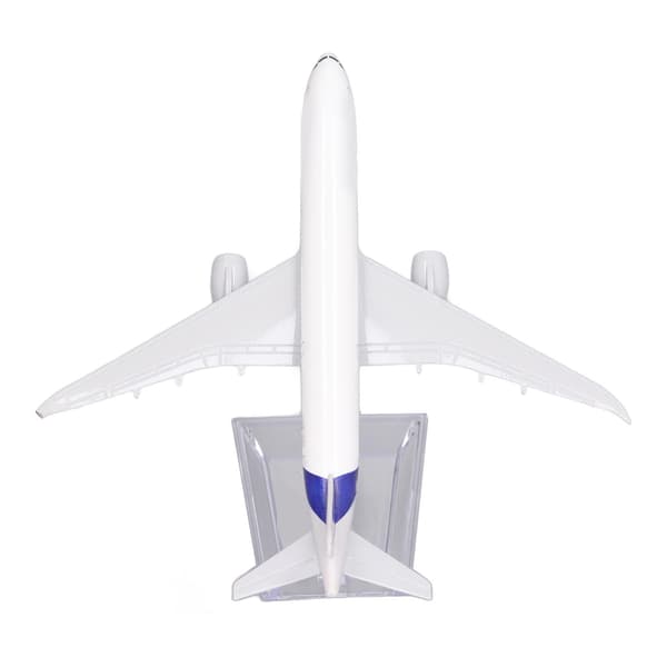 787 Flygplansmodell Legering Heminredning Exakta Detaljer Simulerat Flygplan med Bas