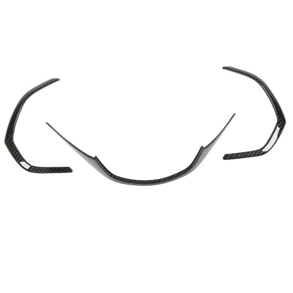 Kulfiber Centerkonsol Instrumentbræt Panel Trim Udskiftning til Corvette C7 2014 2019