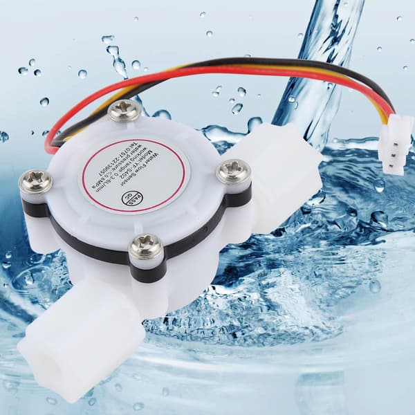 1 st vatten Hall flödeseffektsensor kontrollflödesmätare G1/4 för vattenkylare