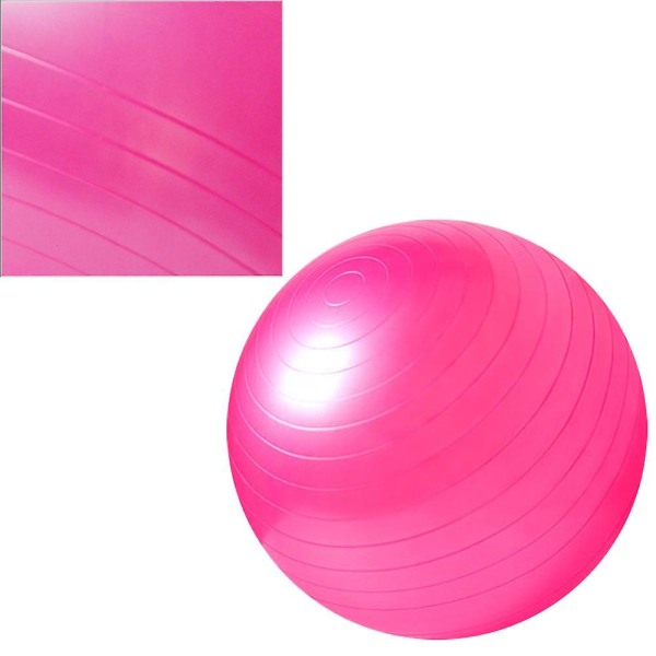 Träningsboll Yogaboll Stabilitetsboll för hem, gym, förlossningsboll Pink