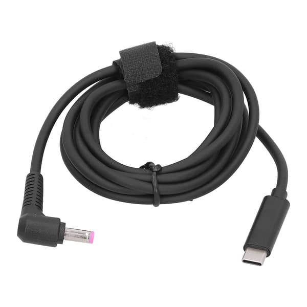 DC 4.8 x 1.7mm Han Type C Opladerkabel Adapter til Notebook
