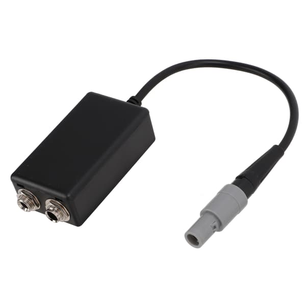 Flyhodetelefonadapter Dobbel GA Hunn til LEMO 6-Pin Hann