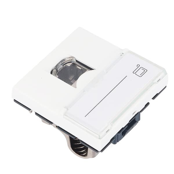 CAT6A Skærmet RJ45 Netværks Jack Modul Fransk Adapter ABS Computertilbehør