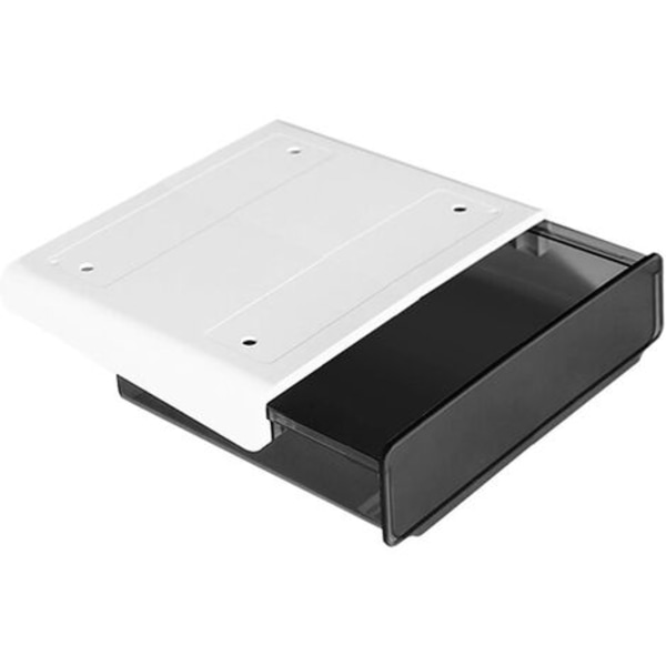 Pöydän alla vetolaatikon organizer, itseliimautuva kynäalusta Pöytäpöydän säilytyslaatikko pöytälaatikon alla Itseliimautuva järjestely