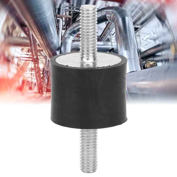 4 stk M6 gummifester hann antivibrasjons silentblock bilbobbins (VV25*20 M6*18)