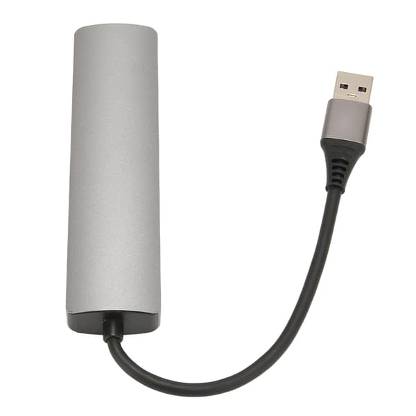 USB til RJ45 Ethernet Adapter 1Gbps 3 Port USB 3.0 Hub Plug and Play Aluminiumlegering til Laptop Tablet Desktop