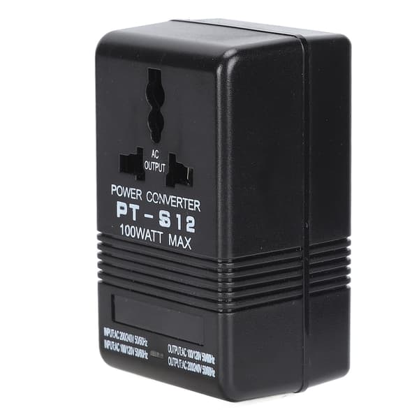 100W AC 100-120V til 220-240V Step Up Buck Strømadapter Transformator