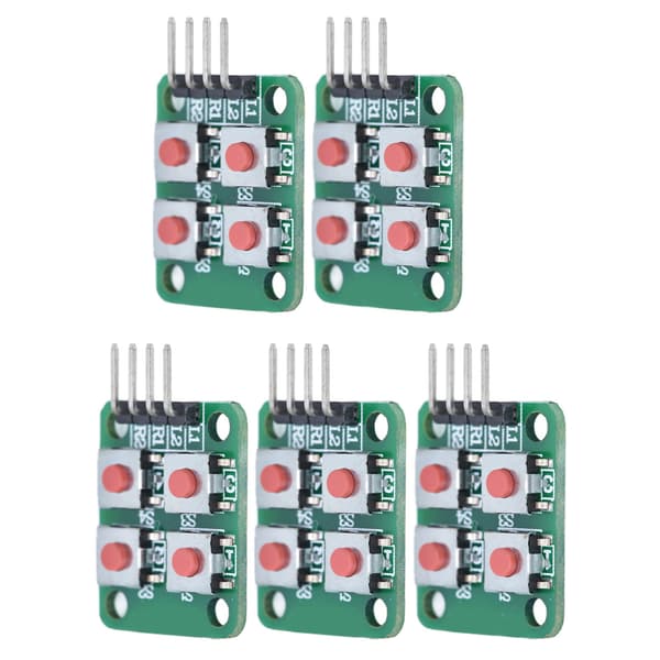 5 STK 2x2 Scan 4 Tastaturmodul Array Tastbryter Elektrisk Kontroll