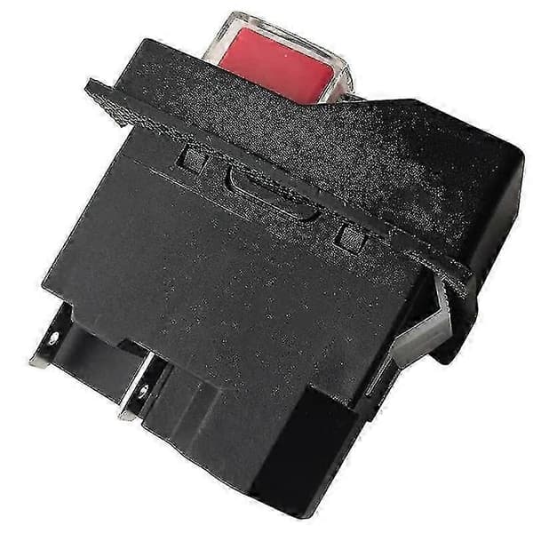 Elektromagnetiske afbrydere Trykknapafbrydere til have KJD17 220V 5-benede -terminaler Black