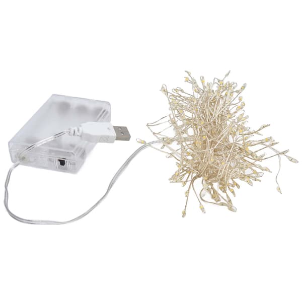 200 LED Koppartråd USB-driven Multifunktionell Dekorativ Lampa för Hem Sovrum