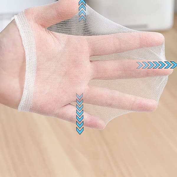 30 stk. engangs vaskesilposer, elastisk filtermaske, søppelpose mot tilstopping