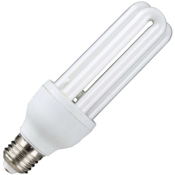 Philips Compact Fluo Stick Bulb E27 base 18 Watt Forbrug Glødelampe ækvivalens: 80W