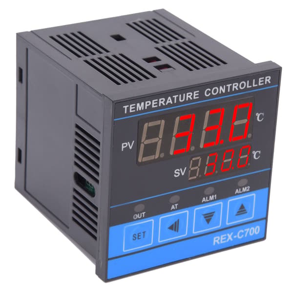 Digital Temperaturkontroller Hög Noggrannhet PID Kontroll Relä SSR Utgång 0-400℃