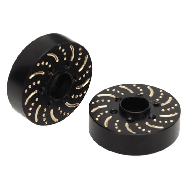 Messinghjulvægte 6-hullers Hex Hub Adapter til 1,9in 2,2in Beadlock Fælgbane 15mm