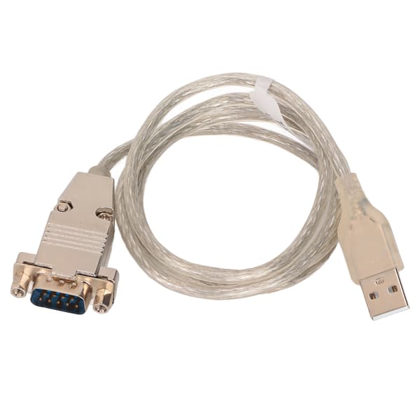 Industriel Metal Shell USB til Seriel 9 Pin RS232 Konverter Kabel