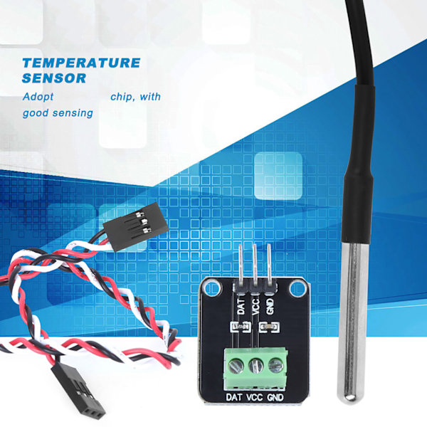 Digitalt Vandtæt Temperatur Sensor Modul Board Kit Elektroniske Komponenter