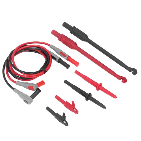 Multimeter testkablar PVC koppar PA testprober bilreparationssats för elektrisk ström