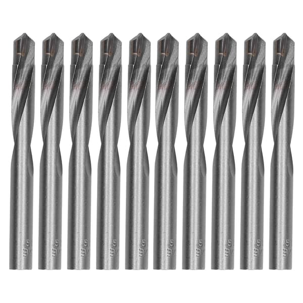 10 st Rak Skaft Spiralborr Volframstål Gravering Fräs CNC Router Bit 11mm