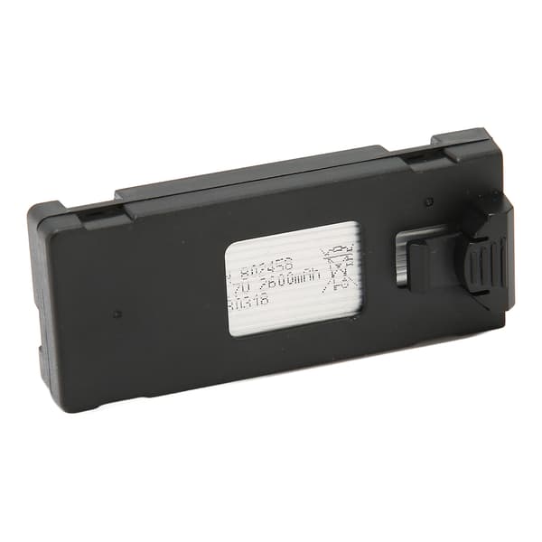 3.7V 2600mAh RC Drönarbatteri Stabil UAV-ersättning för E88 E88PRO E88MAX E525 E99 E99PRO P1 P5PRO K3 S1 P8