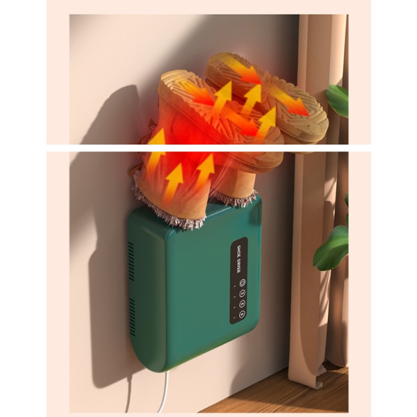 Husholdnings multifunktions skotørrer vægmonteret skotørrer deodorant varme bagesko medium regulering hurtigtørrende