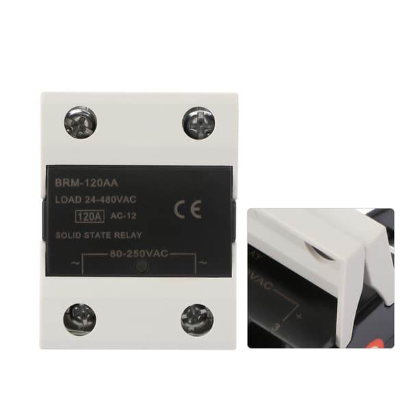 BRM-120AA SSR Solid State Relæmodul 24-480VAC 120A