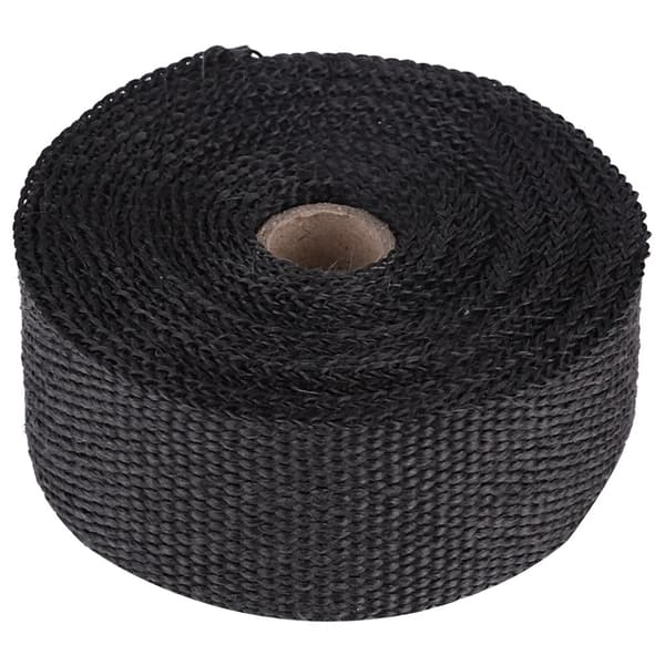 16FT Sort Høj Varmeisolering Udstødningsrør Wrap Tape til Bil Motorcykel