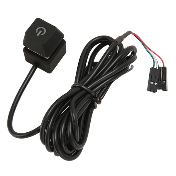 PC Strømknapp Forlengelseskabel Ekstern Fleksibel Strømbryter Adapter 1.65m 5.4ft