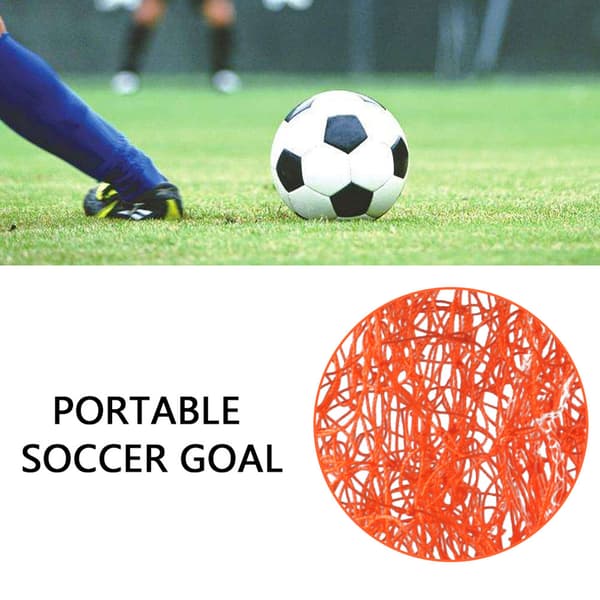 Fodboldmålsnet, Fodbold Erstatningsnet Standard Størrelse 10 x 7ft / 18 x 7ft / 24 x 8ft til Bane C