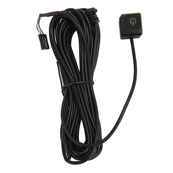 PC Strømknap Ekstern Fleksibilitet Switch Strømforsyning Kontrol Adapter Kabel Computer Vært Knap 5m 16.4ft