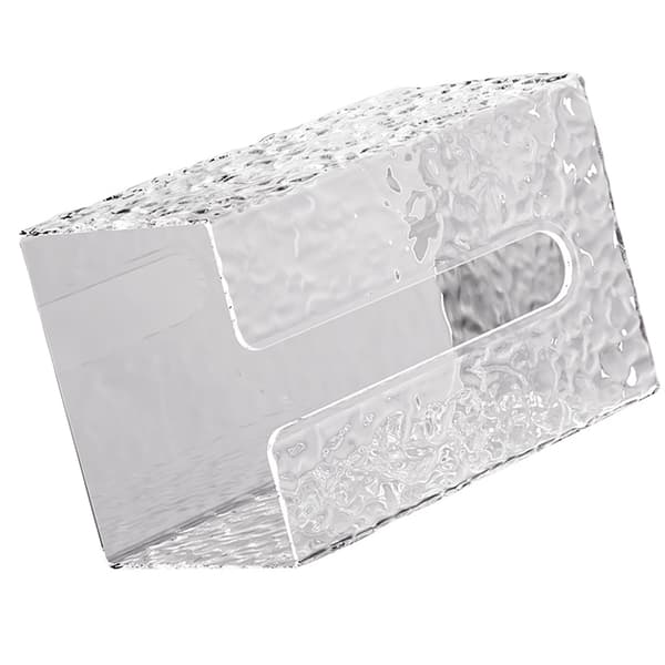 Väggmonterad Tissue Box Glaciärmönster Multifunktionell Lätt Lyxig Stil Tissue Dispenser för Badrum