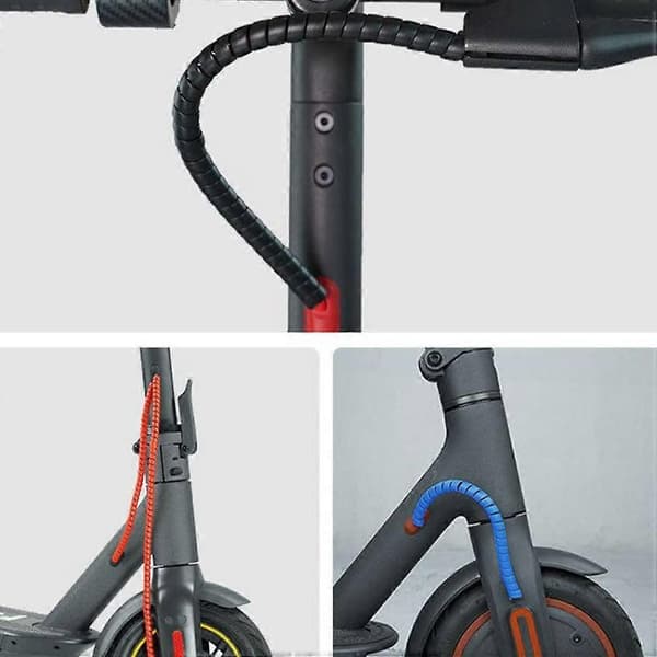 Scooter Bromsledning Spiralrörsskydd 1M för Elscooter, Blå, Kabelhölje