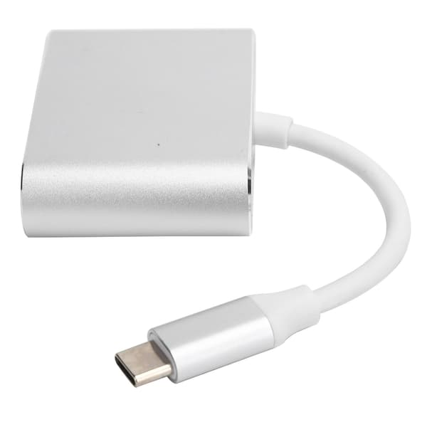 Typ C till HDMI VGA Video Converter Adapter Dock för Telefoner och Laptops