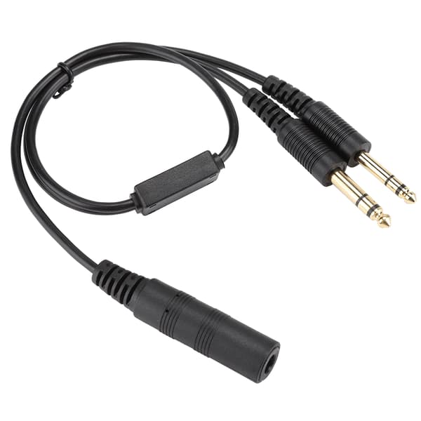 H GA Helikopter Universal Aviation Headset Adapter David Clark Kabel