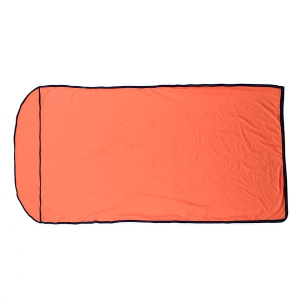 Ultralet Elastisk Sovepose Liner Multifunktionel Udendørs Campingpose Orange