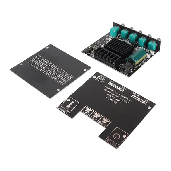ZK MT21 Bluetooth 2.1 Kanal Effektforstærkerkort DC 12V 24V 20 100W 4 8 Ohm Højttaler Lydmodul