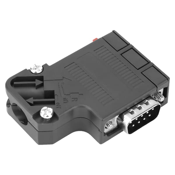 DP Profibus Adapter 6ES7972-0BA41-0XA0 35° DP Profibus-stik, passer til Siemens