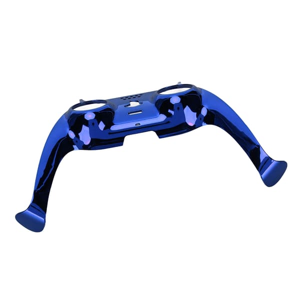 PS5-kontroller frontplate DIY-erstatningsklips skall dekorasjonstilbehør med joystick-deksler blå