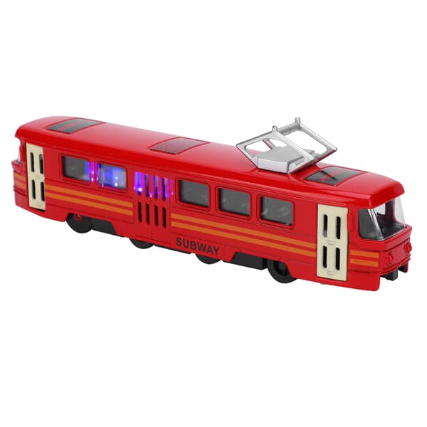 1:90 Barn Pullback Bil Leksak Barn Legering Ljud Ljus Simulering Bilmodell Dekoration (Modern Typ Röd)