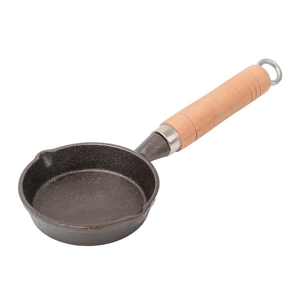 Mini Egg Pan Multifunksjonell Nonstick Jevn Oppvarming Liten Stekepanne for Hjemmet