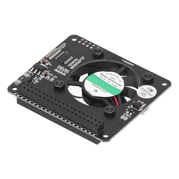 Raspberry Pi 4B 3B Plus Køleblæser Modul Justerbar Hastighed Strømknap