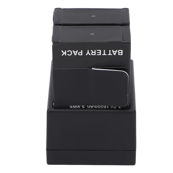 Snabb dubbel batteriladdare med 2 batterier kompatibla för Hero 2 Hero 3