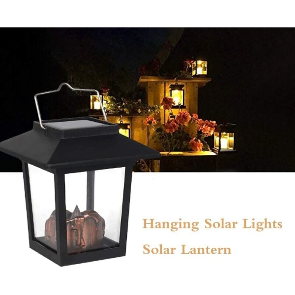 Solar Palace Lantern LED Outdoor Villa Garden Decoration riippuvalaisin (6 kpl set - pieni palatsin lyhty)，Sopii gar