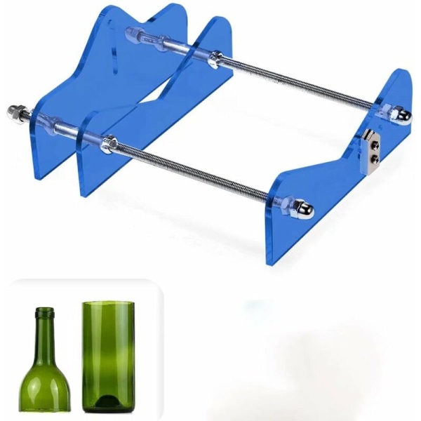 Skæreværktøj Glasflaskeskæreværktøj (blå glasskærer - boblepose) egnet til værktøjsrum