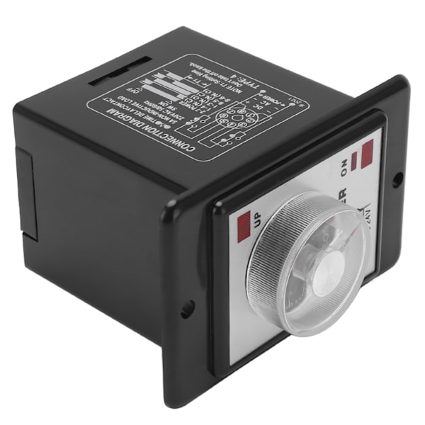 AH2 Y 30S Tidsrelæ 8 Pin Mini Pointer Controller 24VDC til Automatisering CNC Drejebænk Maskine