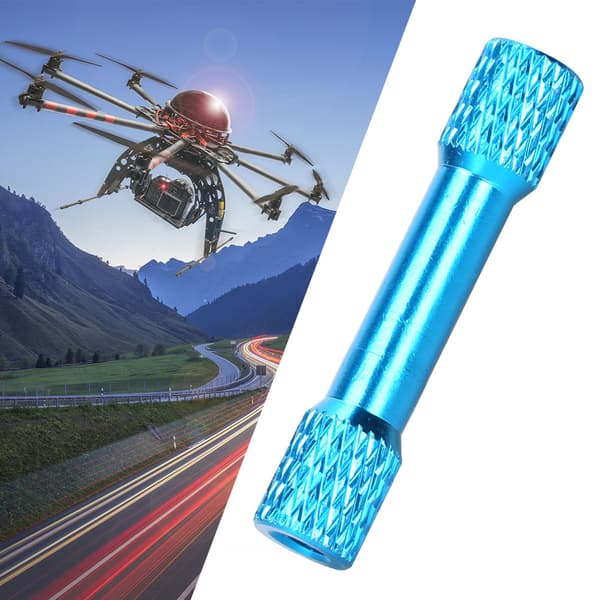 10 stk. M3x30mm Anodisert Aluminium Legering Innvendig Gjenget Avstandsstykke Drone Lys Blå