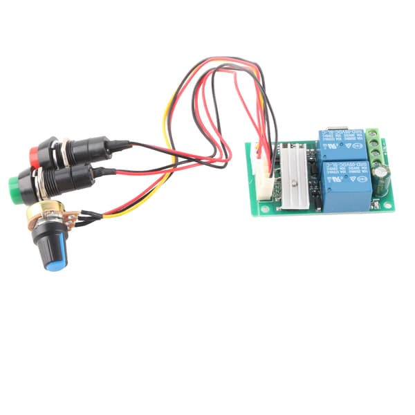 PWM Motorvarvtalsregulator Switch Modul DC 6V 12V 24V CW CCW Rotation